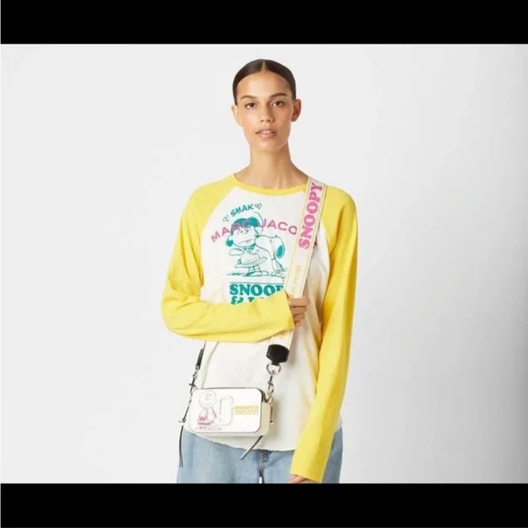 The Marc Jacobs Snapshot peanut x crossbody camera bag NEW - Picture 5 of 6